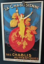 French vintage poster la chablisienne - hueforge