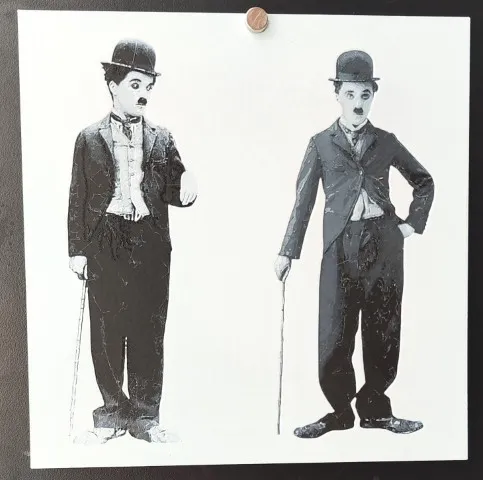 Impression 3D de Charlie Chaplin - hueforge
