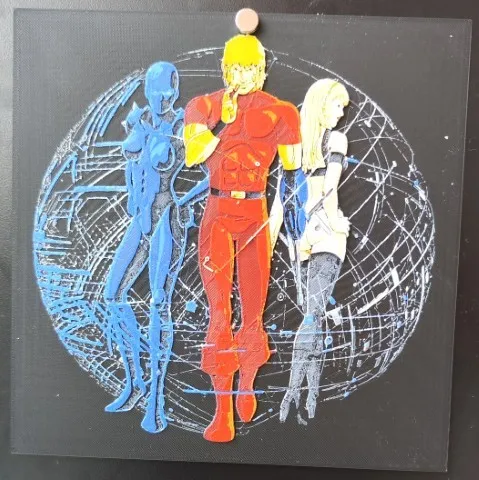 Impression 3D de Space Adventure Cobra - hueforge