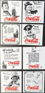 Coca cola Vintage advertising set - hueforge