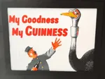 Vintage Guinness advertising poster 02 - Hueforge