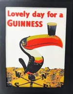 Vintage Guinness advertising poster 06 - Hueforge