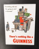 Vintage Guinness advertising poster 03 - Hueforge