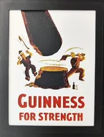 Vintage Guinness advertising poster 10 - Hueforge