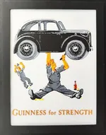 Vintage Guinness advertising poster 11 - Hueforge