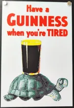Vintage Guinness advertising poster 07 - Hueforge