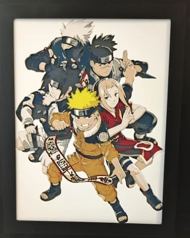 Impression 3D de Naruto team 2 hueforge